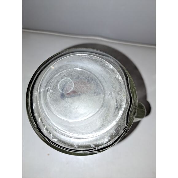 Vintage Chicago Cubs Clear Glass Beer Mug Stein Cup - Picture 4 of 4